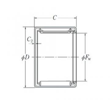 NSK MFJ-1416 Rolamentos de agulha