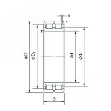 100 mm x 140 mm x 40 mm  NACHI RC4920 Rolamentos cilíndricos