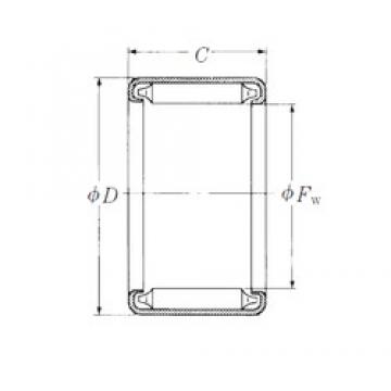 NSK F-910 Rolamentos de agulha