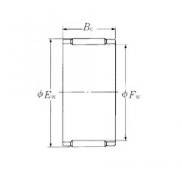 NSK FBN-485323Z Rolamentos de agulha