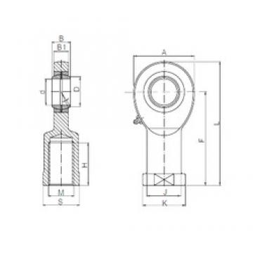 5 mm x 7,7 mm x 8 mm  ISO SI 05 Rolamentos simples