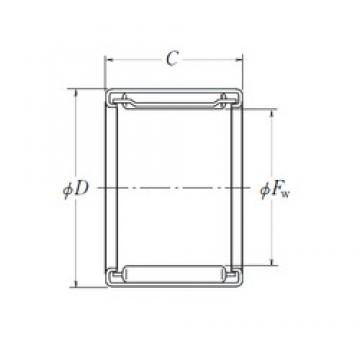 NSK FJ-3016L Rolamentos de agulha