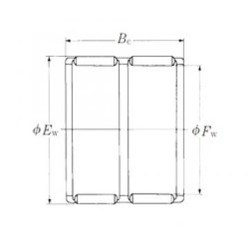 NSK FWF-515650WZ Rolamentos de agulha