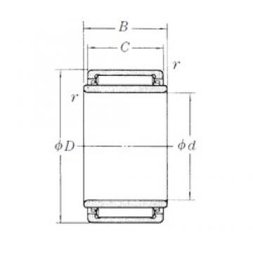 10 mm x 22 mm x 20,2 mm  NSK LM152220 Rolamentos de agulha