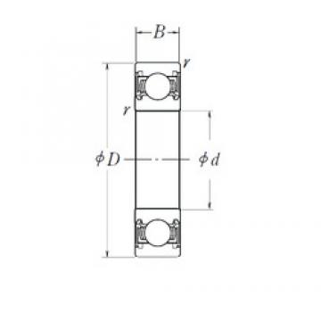 28 mm x 58 mm x 15 mm  NTN 4TM-6TA-SC06C04LLUCS24PX1/L014 Rolamentos de esferas profundas