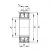 55 mm x 100 mm x 31 mm  FAG WS22211-E1-2RSR Rolamentos esféricos de rolamentos