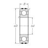 35 mm x 72 mm x 14 mm  NTN EC1-SC07B37 Rolamentos de esferas profundas