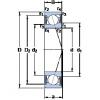 90 mm x 125 mm x 18 mm  SKF S71918 ACE/P4A Rolamentos de esferas de contacto angular