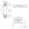 340 mm x 620 mm x 224 mm  FAG 23268-B-K-MB Rolamentos esféricos de rolamentos