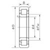 100 mm x 180 mm x 46 mm  NACHI NUP 2220 Rolamentos cilíndricos