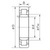 100 mm x 215 mm x 73 mm  NACHI NU 2320 Rolamentos cilíndricos