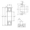 20 mm x 47 mm x 14 mm  NTN 6204N Rolamentos de esferas profundas