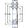 120 mm x 165 mm x 22 mm  SKF S71924 ACB/HCP4A Rolamentos de esferas de contacto angular