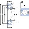 100 mm x 140 mm x 20 mm  SKF 71920 ACD/P4AH1 Rolamentos de esferas de contacto angular