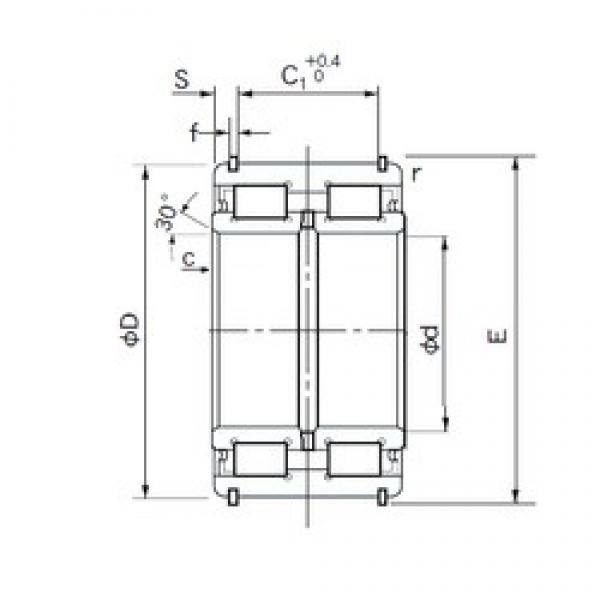 240 mm x 360 mm x 160 mm  NACHI E5048NRNT Rolamentos cilíndricos #1 image