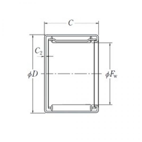 NSK MFJ-5020 Rolamentos de agulha #1 image