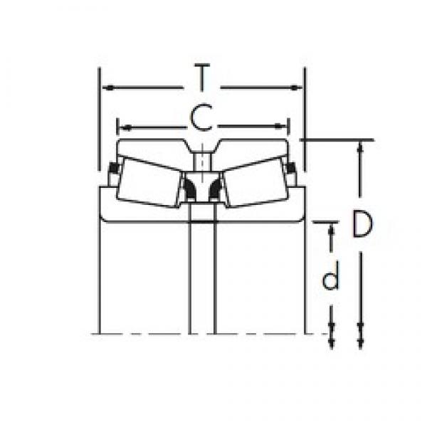 Timken 53162/53376D Rolamentos de rolos gravados #1 image