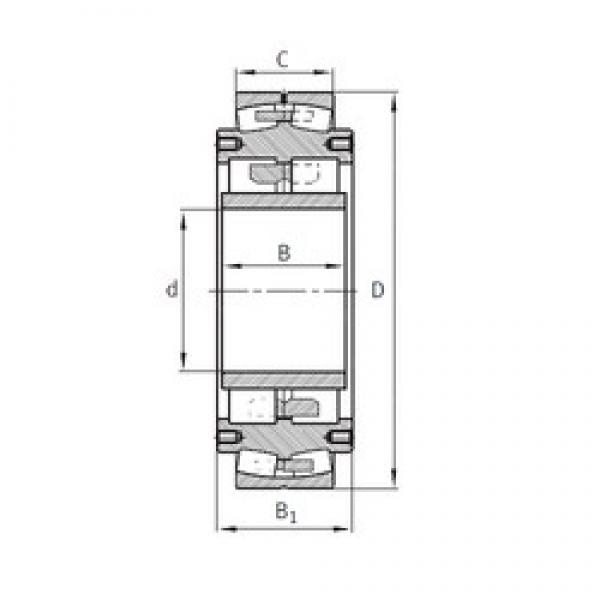 120 mm x 300 mm x 105 mm  FAG Z-531150.04.DRGL Rolamentos esféricos de rolamentos #1 image