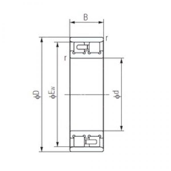 120 mm x 180 mm x 46 mm  NACHI NN3024 Rolamentos cilíndricos #1 image