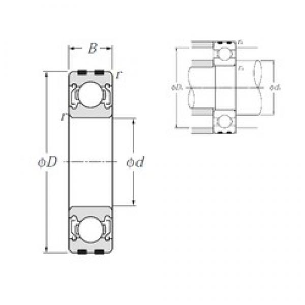 10 mm x 30 mm x 9 mm  NTN EC-6200ZZ Rolamentos de esferas profundas #1 image