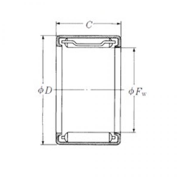 NSK FJH-810 Rolamentos de agulha #1 image