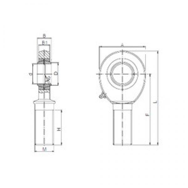 12 mm x 15,4 mm x 16 mm  ISO SAL 12 Rolamentos simples #1 image