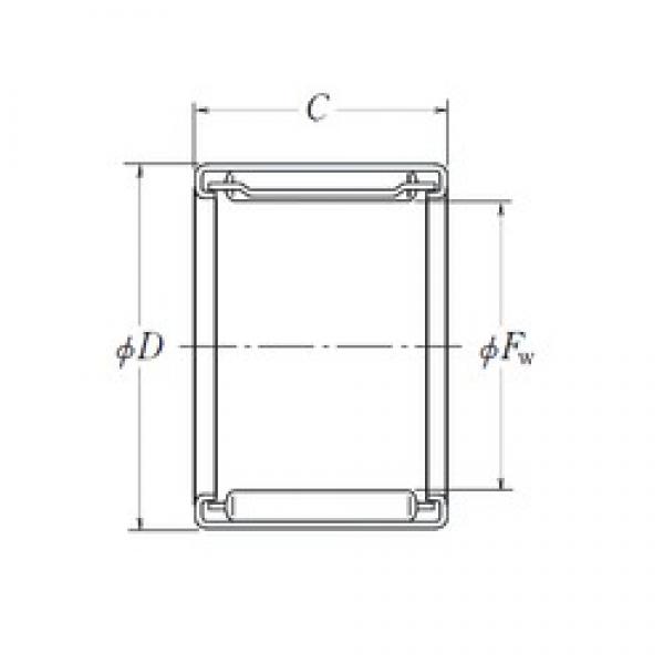 NSK FJ-2020 Rolamentos de agulha #1 image