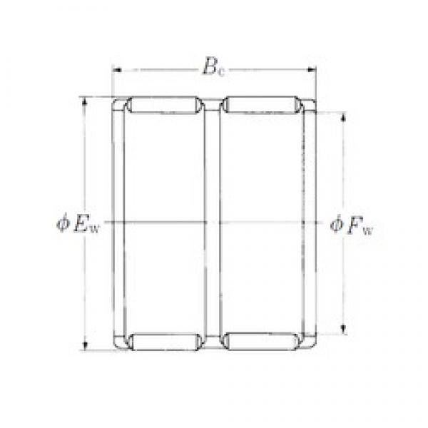 NSK FWF-515650WZ Rolamentos de agulha #1 image