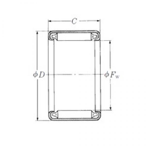NSK B-2220 Rolamentos de agulha #1 image